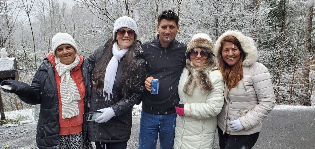 qual o lugar mais perto de Orlando para ver a neve