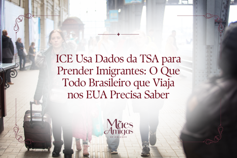 ICE Usa Dados da TSA para Prender Imigrantes: O Que Todo Brasileiro que Viaja nos EUA Precisa Saber